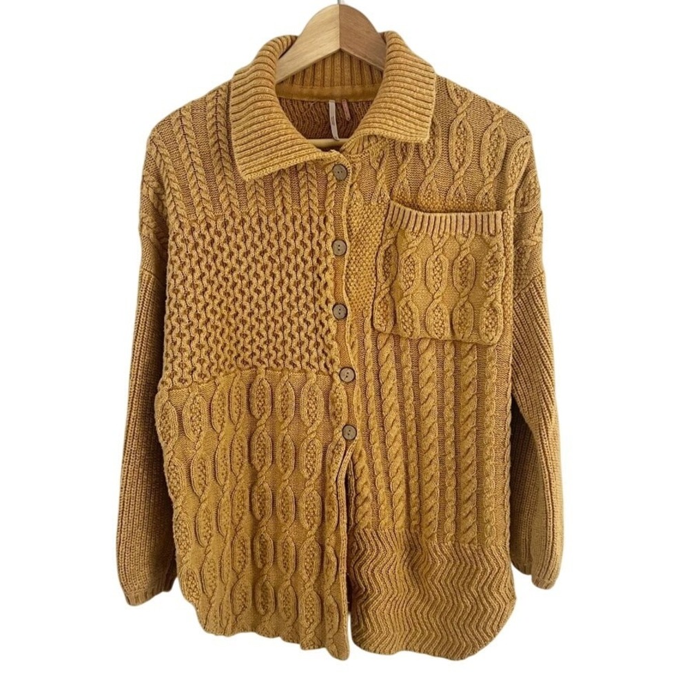 Free People Say Anything Cardigan Sweater Women Size XS